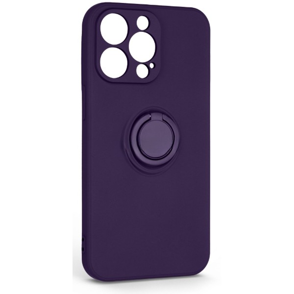 Фото - Чохол для смартфону
 Armorstandart Icon Ring for Apple iPhone 13 Pro Dark Purple (ARM68668)