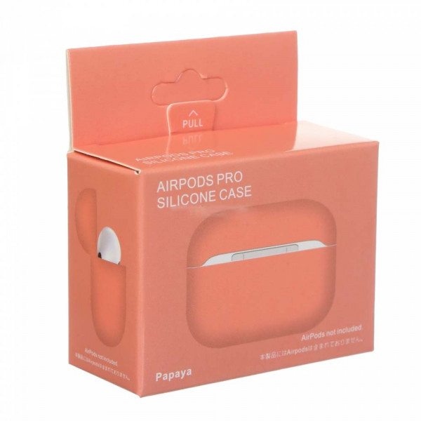 Фото - Чехол для наушников Armorstandart Ultrathin Silicone Case for Apple AirPods Pro Papaya (ARM55966)