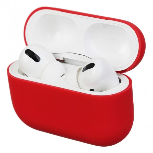 Фото - Чехол для наушников Armorstandart Ultrathin Silicone Case for Apple AirPods Pro Crimson (ARM55964)