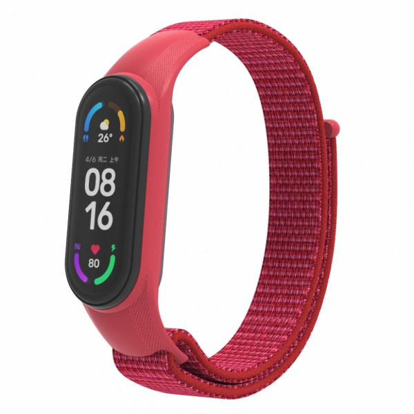 Фото - Ремінець для фітнес-браслету Armorstandart for Xiaomi Mi Band 7/6/5/4 Red (ARM67842)