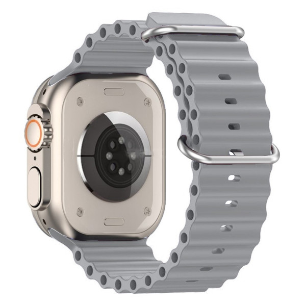 Фото - Ремінець для смарт-годинника Armorstandart Ocean Band for Apple Watch 49/46/45/44/42 (Series 1-3) Cloudy Grey (ARM85141)