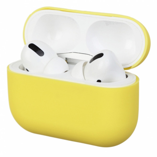 Фото - Чохол для навушників Armorstandart Ultrathin Silicone Case for Apple AirPods Pro Golden (ARM55965)