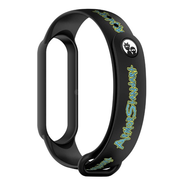 Фото - Ремешок для фитнес-браслета Armorstandart RM for Xiaomi Mi Band 7/6/5 Inscription Black (ARM59271) Фото - Ремешок для фитнес-браслета Armorstandart RM for Xiaomi Mi Band 7/6/5 Inscription Black (ARM59271)