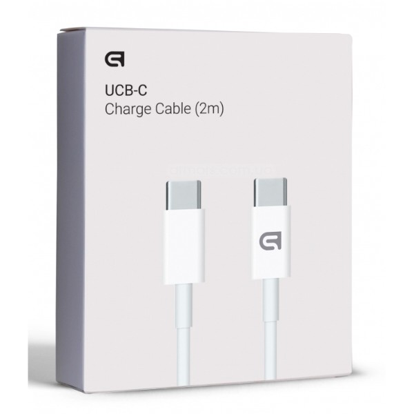 Фото - Кабель Armorstandart  ABMLL82 USB-C to USB-C Cable 2m White  (ARM63474)