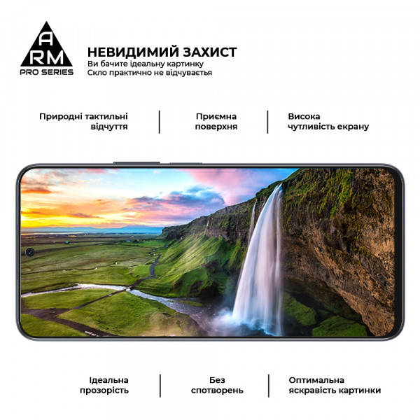 Фото - Захисне скло для смартфону Armorstandart FCFG Pro Honor X8a Black (ARM69379)