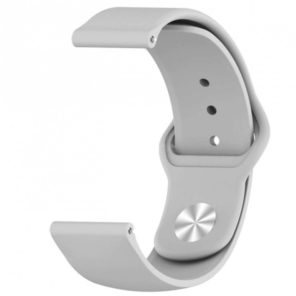Фото - Ремінець для смарт-годинника Armorstandart Silicone Watch Strap 20mm Light Grey (ARM60517)