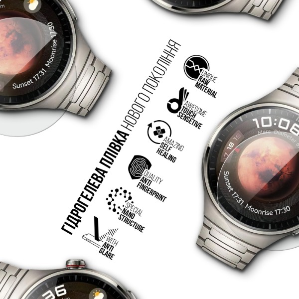 Фото - Защитная пленка для смарт-часов Armorstandart Matte for Huawei Watch 4 Pro 6 шт. (ARM92057)