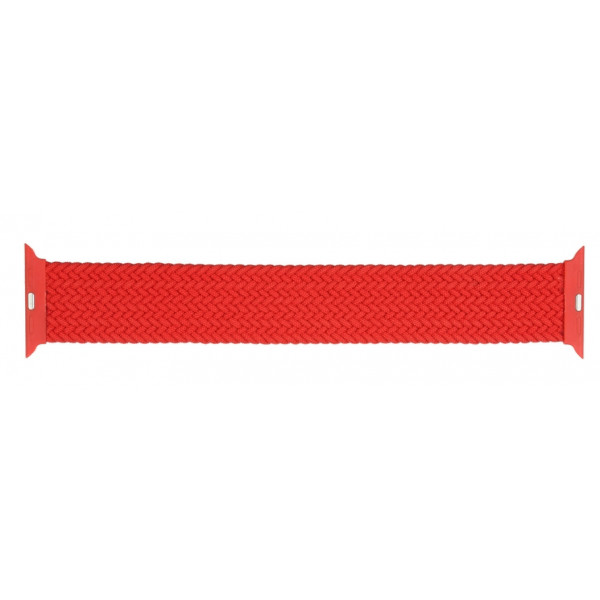Фото - Ремінець для смарт-годинника Armorstandart Braided Solo Loop for Apple Watch 42/44/45/49mm Red Size 10 (ARM58083)