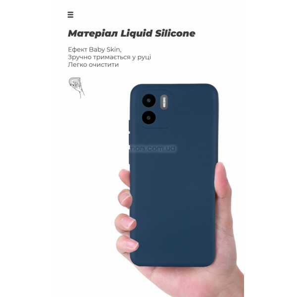 Фото - Чохол для смартфону Armorstandart ICON Case for Xiaomi Redmi A1 Camera cover Dark Blue (ARM62835)