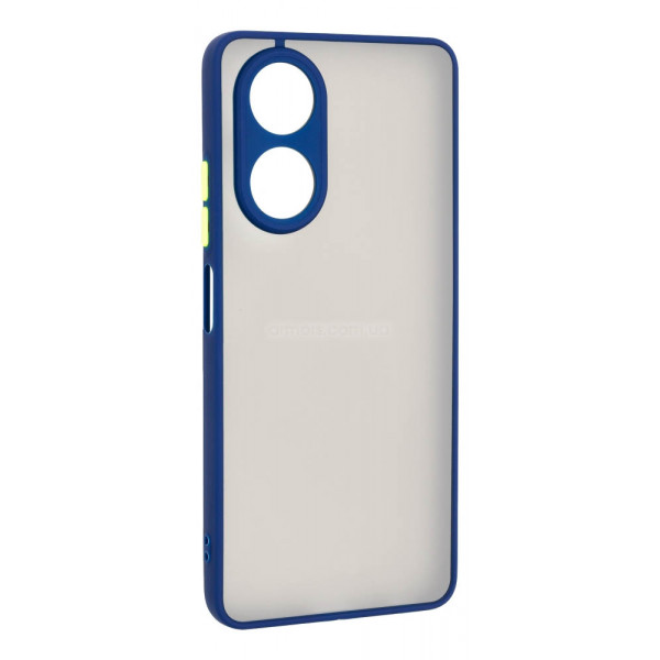 Фото - Чохол для смартфону Armorstandart Frosted Matte for OPPO A58 4G Navy Blue (ARM71067)