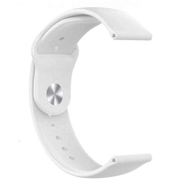 Фото - Ремінець для смарт-годинника Armorstandart Silicone Watch Strap 20mm White (ARM60518)