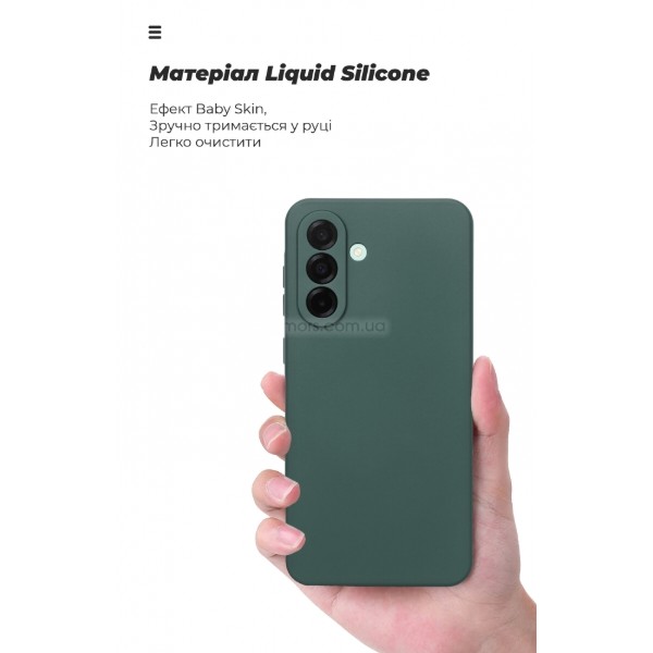 Фото - Чехол для смартфона Armorstandart ICON for Samsung A56 5G Camera cover Dark Green (ARM82589)