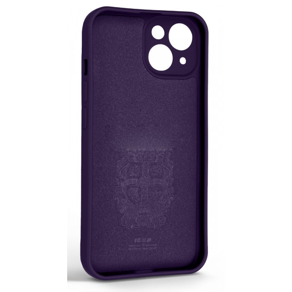 Фото - Чохол для смартфону Armorstandart Icon Ring for Apple iPhone 14 Dark Purple (ARM68690)
