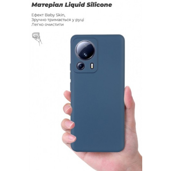 Фото - Чохол для смартфону Armorstandart Icon for Xiaomi 13 Lite 5G Camera cover Dark Blue (ARM66504)