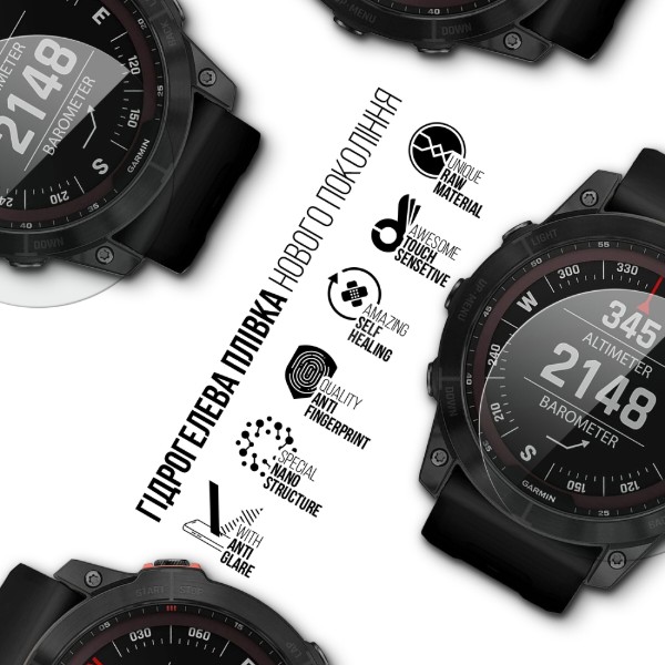 Фото - Защитная пленка для смарт-часов Armorstandart Matte for Garmin Fenix 7X Solar 51mm 6 шт. (ARM92008)