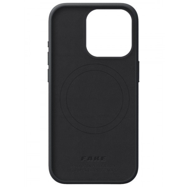Фото - Чехол для смартфона Armorstandart FAKE Leather Case for Apple iPhone 15 Black (ARM76287)