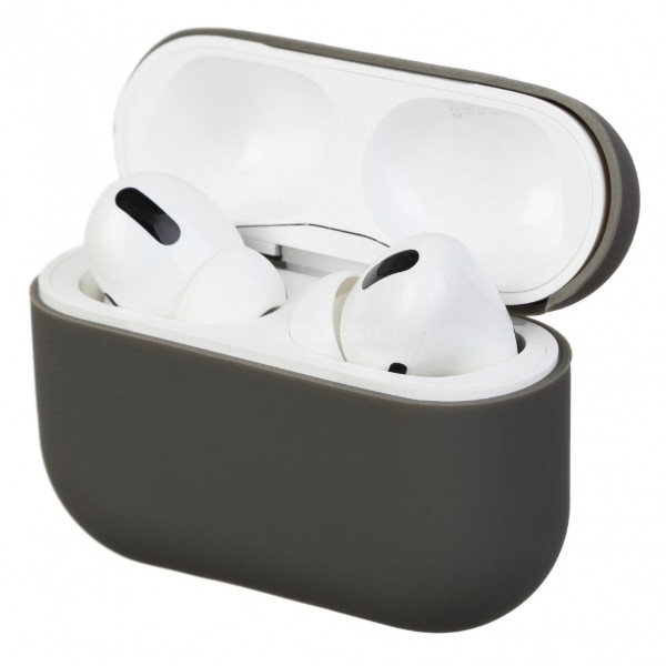 Фото - Чехол для наушников Armorstandart Ultrathin Silicone Case for Apple AirPods Pro Dark Grey (ARM55961)