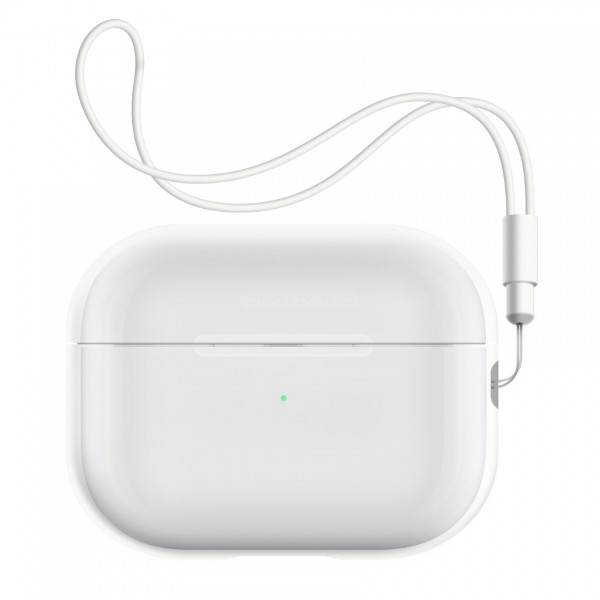 Фото - Чехол для наушников Armorstandart Silicone Case with straps for Apple Airpods Pro 2 Transparent (ARM68617)