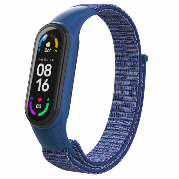Фото - Ремінець для фітнес-браслету Armorstandart for Xiaomi Mi Band 7/6/5/4 Blue (ARM67841)
