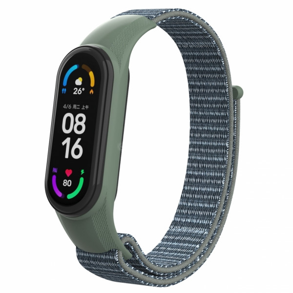 Фото - Ремінець для фітнес-браслету Armorstandart for Xiaomi Mi Band 7/6/5/4 Military Green (ARM67845)