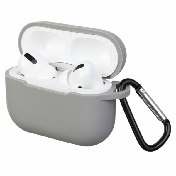 Фото - Чехол для наушников Armorstandart Silicone Case for Apple Airpods Pro Light Grey (ARM56090)