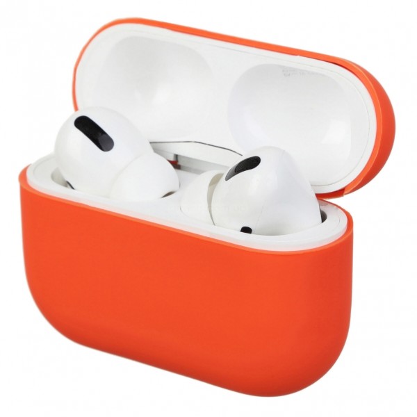 Фото - Чохол для навушників Armorstandart Ultrathin Silicone Case for Apple AirPods Pro Orange (ARM55959)
