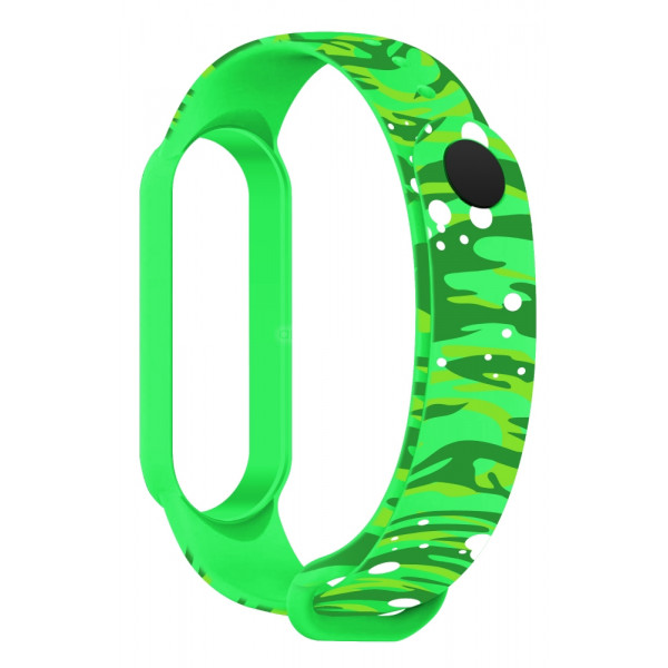 Фото - Ремінець для фітнес-браслету Armorstandart RM for Xiaomi Mi Band 7/6/5 Portal Green (ARM59269)
