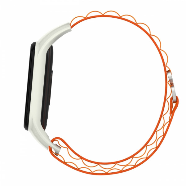Фото - Ремінець для фітнес-браслету Armorstandart AlpinaStyle Band for Xiaomi Mi Band 7/6/5/4 Orange (ARM64989)