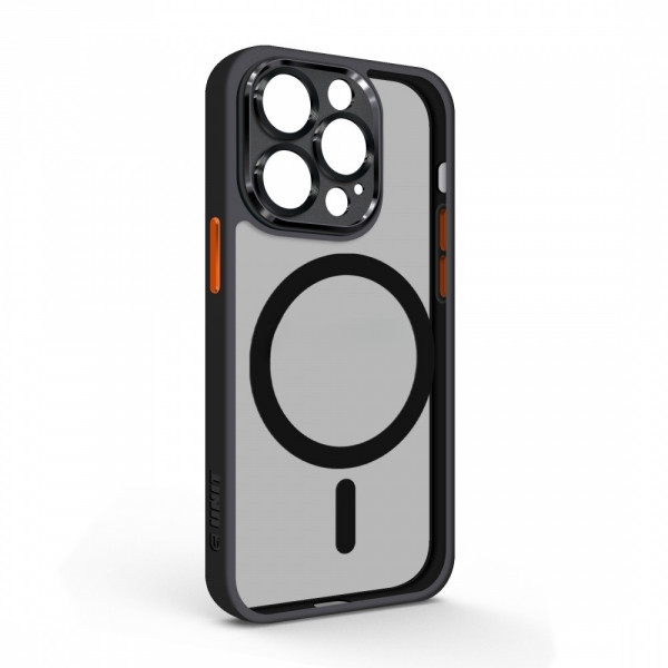 Фото - Чехол для смартфона Armorstandart Unit MagSafe SE for Apple iPhone 14 Pro Black Orange (ARM75366)