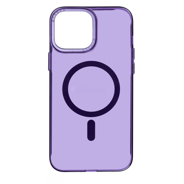 Фото - Чохол для смартфону Armorstandart Y23 MagSafe for Apple iPhone 14 Transparent Purple (ARM68329) Фото - Чохол для смартфону Armorstandart Y23 MagSafe for Apple iPhone 14 Transparent Purple (ARM68329)