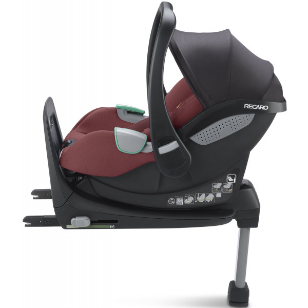 Фото - Автокрісло RECARO Avan Iron Red