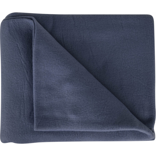 Фото - Плед полуторний DAISY синьо-сірий  125х150