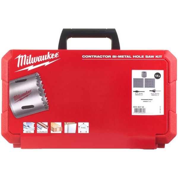 Фото - Коронка по дереву Milwaukee Holesaw BiM Contractor Set 2 (4932464720)