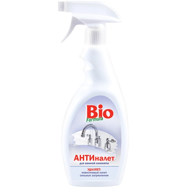 Фото - Средство для мытья в ванной комнате BIO Formula антиналет 500 мл (4820168432071)