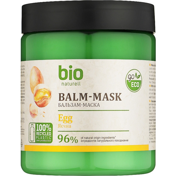 Фото - Маска для волосся Bio Naturell Відновлююча Яєчна 480 мл (4820168432019) Фото - Маска для волосся Bio Naturell Відновлююча Яєчна 480 мл (4820168432019)