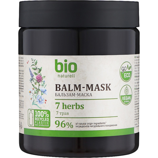 Фото - Маска для волосся Bio Naturell 7 трав 480 мл (4820168432033) Фото - Маска для волосся Bio Naturell 7 трав 480 мл (4820168432033)