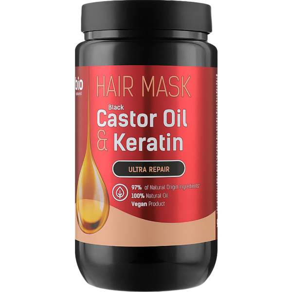 Фото - Маска для волосся Bio Naturell 946 мл Black Castor Oil & Keratin NEW (4820168434037)
