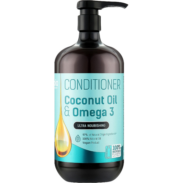 Фото - Бальзам для волос Bio Naturell Coconut Oil & Omega 3 NEW 946 мл (4820168433962)