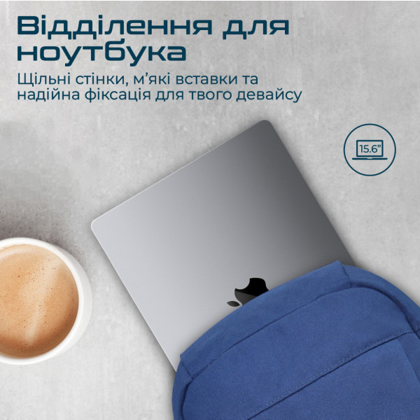 Фото - Рюкзак для ноутбука Promate Birger.Blue