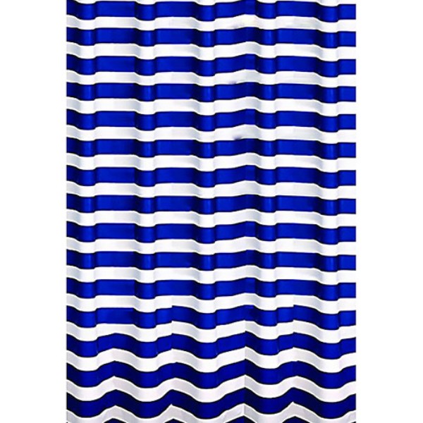 Фото - Шторка для ванной комнаты BISK PEVA MARINE dark Blue (06891)