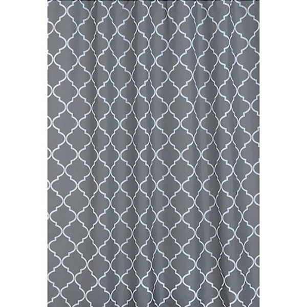 Фото - Шторка для ванной комнаты BISK TXT ORIENT 3 Gray (06854)