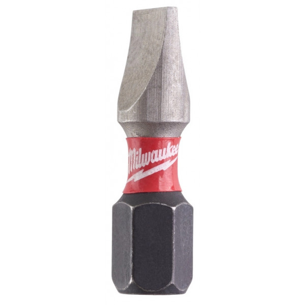 Фото - Біта для викрутки Milwaukee Shockwave SL1,2x6,5 25 мм 2 шт. (4932430903)