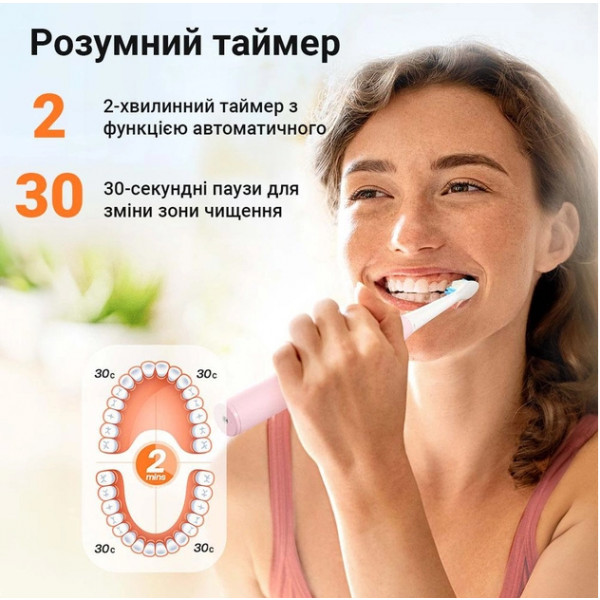 Фото - Зубна щітка електрична Bitvae D2 (BV-D2-p-cup)