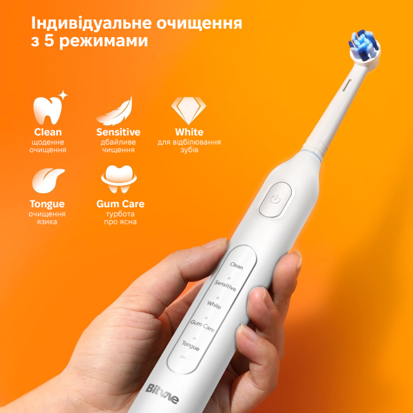 Фото - Зубная щетка электрическая Bitvae R1 White