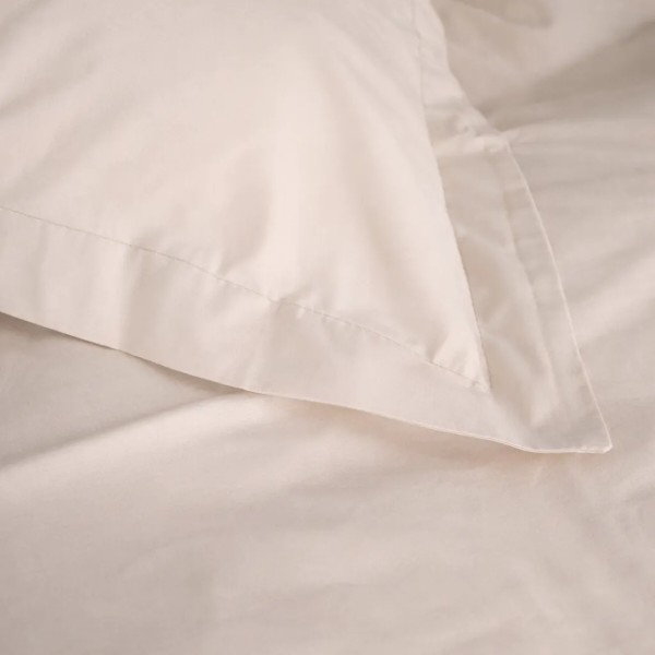 Фото - Комплект постільної білизни дитячий MirSon Poplin Line 002 Milky White 110 x 140 см (2200006277323)