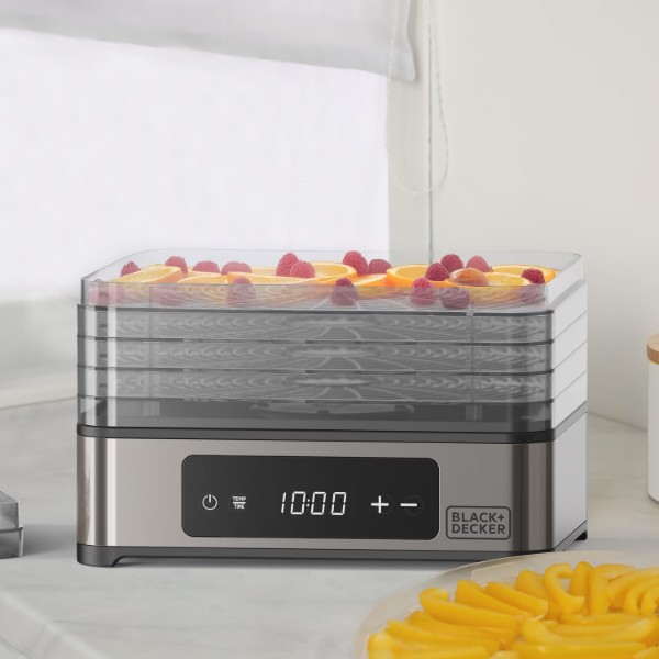 Фото - Сушарка для фруктів та овочів Black&Decker BXDE401E