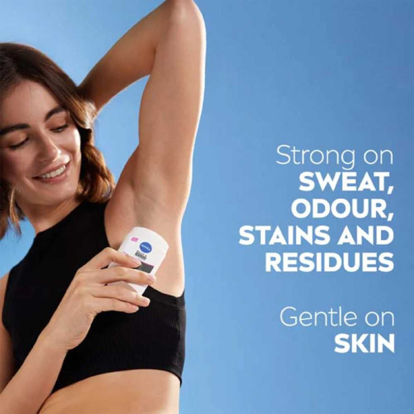 Фото - Дезодорант твердий NIVEA Black&White Invisible 50 мл