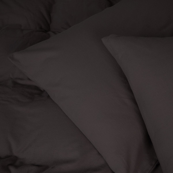 Фото - Комплект постільної білизни MirSon 002 Black 2x143x210 см (2200009648274)