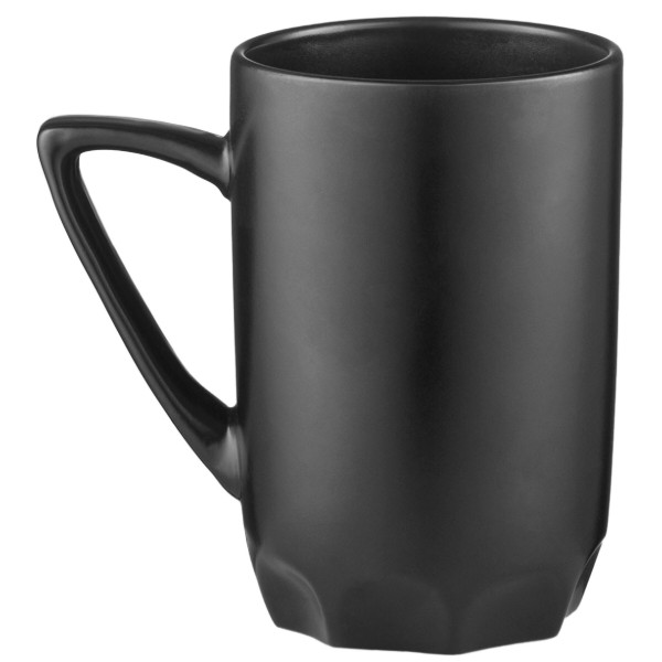 Фото - Чашка ARDESTO Lino 340 мл Black (AR3072BK)