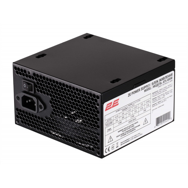 Фото - Корпус 2E Basis RD8603U-400 з БЖ Black (2E-RD8603U-400)